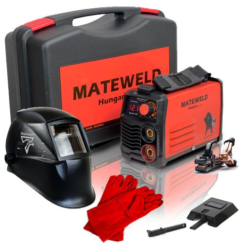 MATEWELD Buffalo Power™ Super Mini 120 invertorová zváračka + funkcia Lift Tig, s kufríkom, v balení