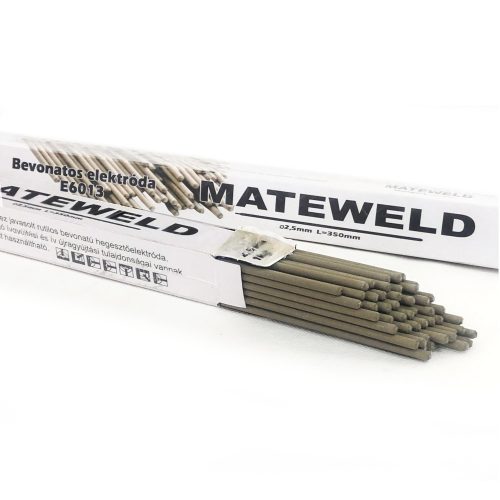 Rutilová zváracia elektróda E6013 MATEWELD - 2,5mm/2,5kg 